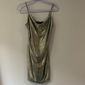 WORN ONCE- womens S forever 21 shimmer cami dress
